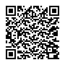 QR-koodi puhelinnumerolle +12012000388