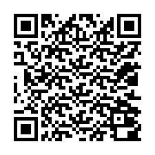 QR kód a telefonszámhoz +12012000389