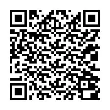 Código QR para número de teléfono +12012000390