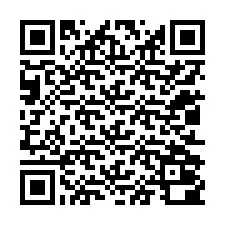 QR kód a telefonszámhoz +12012000394