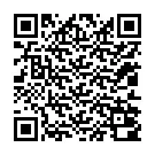 QR код за телефонен номер +12012000401