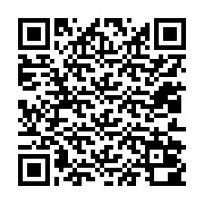 QR-koodi puhelinnumerolle +12012000407