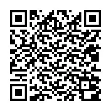 QR код за телефонен номер +12012000412