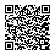 QR код за телефонен номер +12012000433