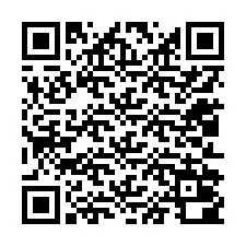 QR-код для номера телефона +12012000436