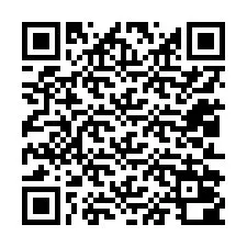 QR-koodi puhelinnumerolle +12012000437