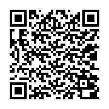 Codice QR per il numero di telefono +12012000438