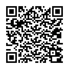 QR-код для номера телефона +12012000443