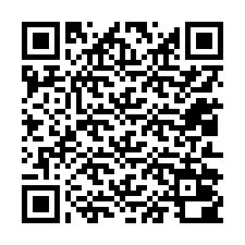 QR-koodi puhelinnumerolle +12012000457