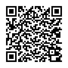 QR-код для номера телефона +12012000462