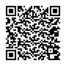 QR-код для номера телефона +12012000477