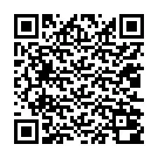 QR-код для номера телефона +12012000492