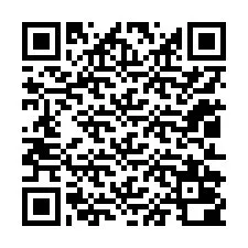 QR-код для номера телефона +12012000525