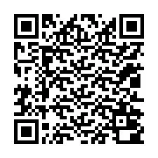 Código QR para número de teléfono +12012000561