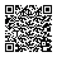 QR код за телефонен номер +12012000570