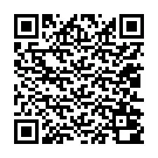 Código QR para número de teléfono +12012000576