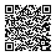 Código QR para número de teléfono +12012000602