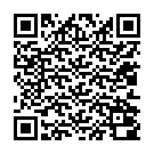 QR-код для номера телефона +12012000606