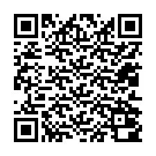 QR код за телефонен номер +12012000617