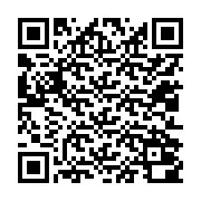 QR-koodi puhelinnumerolle +12012000623