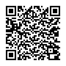 QR код за телефонен номер +12012000626