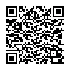 Código QR para número de teléfono +12012000628