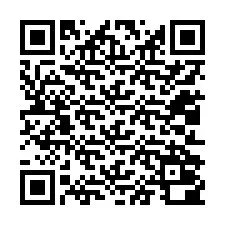 QR-koodi puhelinnumerolle +12012000633