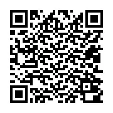 QR-код для номера телефона +12012000637