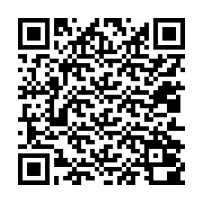 QR-код для номера телефона +12012000643