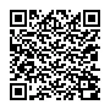 QR-koodi puhelinnumerolle +12012000644