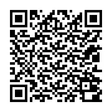 QR код за телефонен номер +12012000645