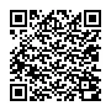 QR-код для номера телефона +12012000646