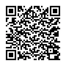 QR-код для номера телефона +12012000668