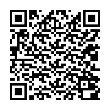 Código QR para número de teléfono +12012000672