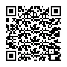 QR код за телефонен номер +12012000689