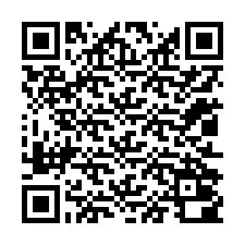 Código QR para número de teléfono +12012000691