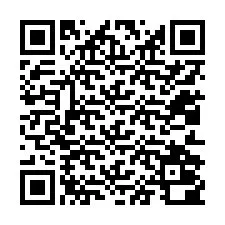 QR-код для номера телефона +12012000703