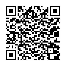 Código QR para número de teléfono +12012000705