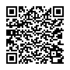 Código QR para número de teléfono +12012000708