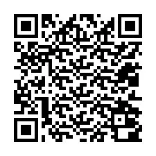 QR kód a telefonszámhoz +12012000717