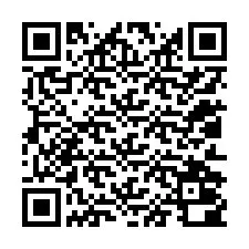 QR код за телефонен номер +12012000718