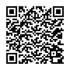 QR-код для номера телефона +12012000719