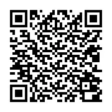 QR-код для номера телефона +12012000722