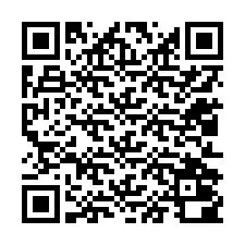 QR Code สำหรับหมายเลขโทรศัพท์ +12012000726