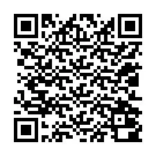 QR код за телефонен номер +12012000728