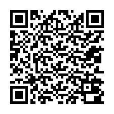 Código QR para número de teléfono +12012000817