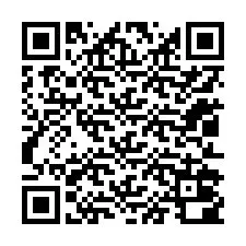 Código QR para número de teléfono +12012000825