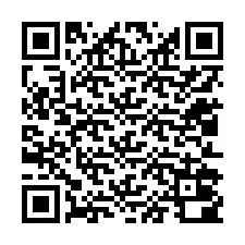 QR код за телефонен номер +12012000826