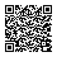 QR kód a telefonszámhoz +12012000834