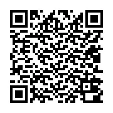 QR код за телефонен номер +12012000836